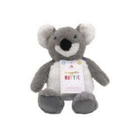 Λούτρινη θερμοφόρα-αρκουδάκι κοάλα εμποτισμένη με έλαια Λεβάντας 18*20*24cm – Upper Canada