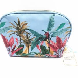 Εμπριμέ-σιέλ νεσεσέρ Botanical Palm Blue 23x23x7cm, Oyster Bag – By Upper Canada
