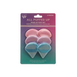 Σετ με 6 Powder Puff σφουγγαράκια μακιγιάζ, A puff of perfection – By Upper Canada