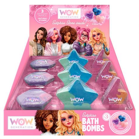 DISPLAY 9τεμ. BATH BOMBS WOW