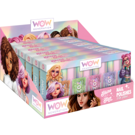 DISPLAY 6τ. ΣΕΤ 5 PASTEL ΒΕΡΝΙΚΙΑ ΝΥΧΙΩΝ WOW