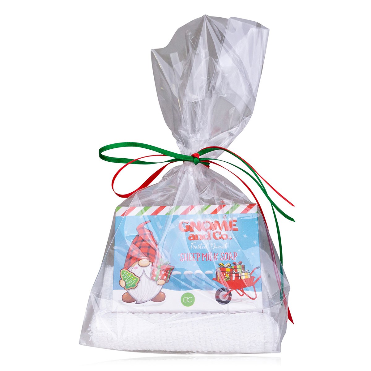 Σετ περιποίησης με γάντι για το μπάνιο & ένα σαπούνι 100γρ, Gnome & CO - Accentra