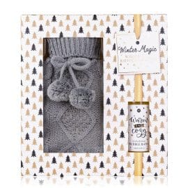 Σετ περιποίησης με 100ml αφρόλουτρο &amp; θερμοφόρα 500ml, Winter Magic- Accentra