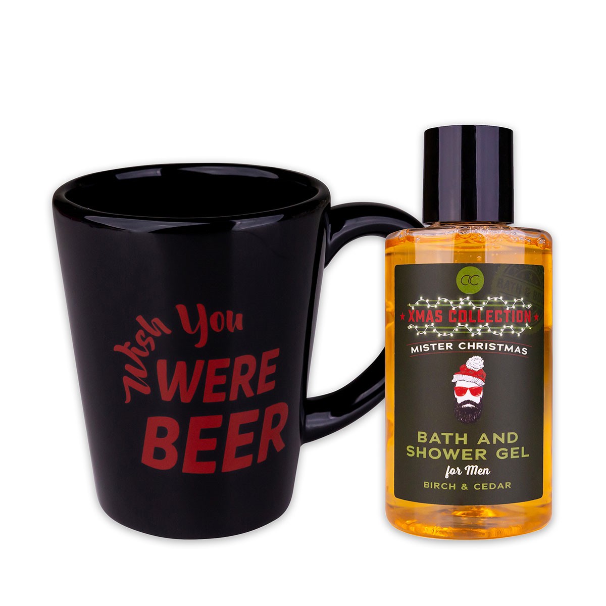 Γιορτινό ανδρικό σετ με 100ml αφρόλουτρο & μια κούπα για καφε 250ml, Men's Cοllection - Accentra - Image 2