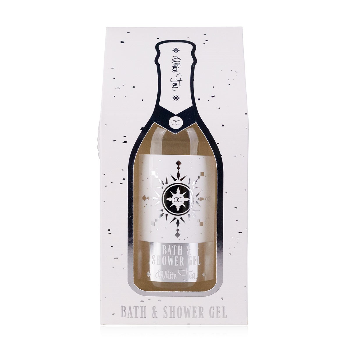 Αφρόλουτρο 250ml σε λευκή συσκευασία σαμπάνιας & άρωμα Vanilla, Seasons Greetings - Accentra