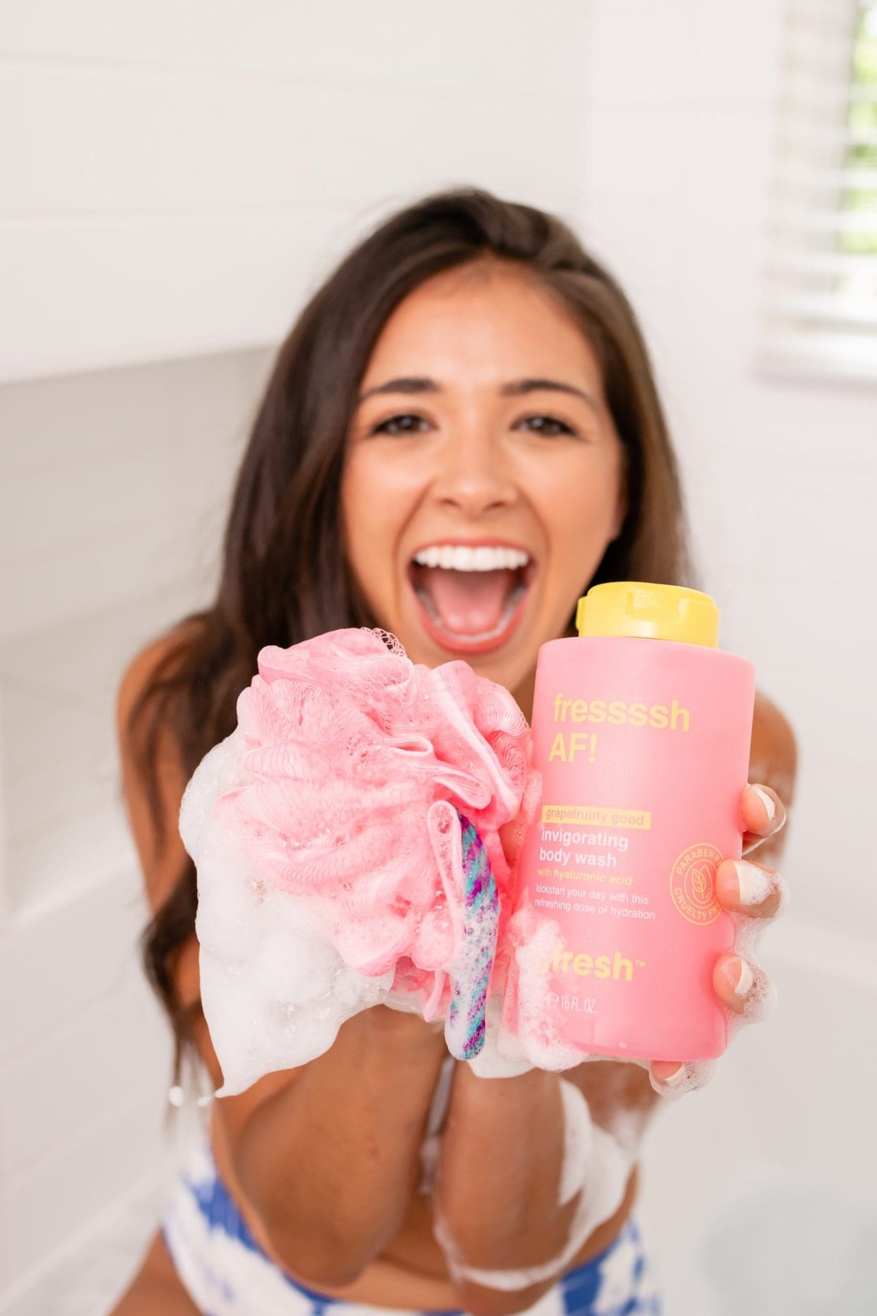 Invigorating Αφρόλουτρο gel 473ml, Fressssh AF! - BFresh - Image 2