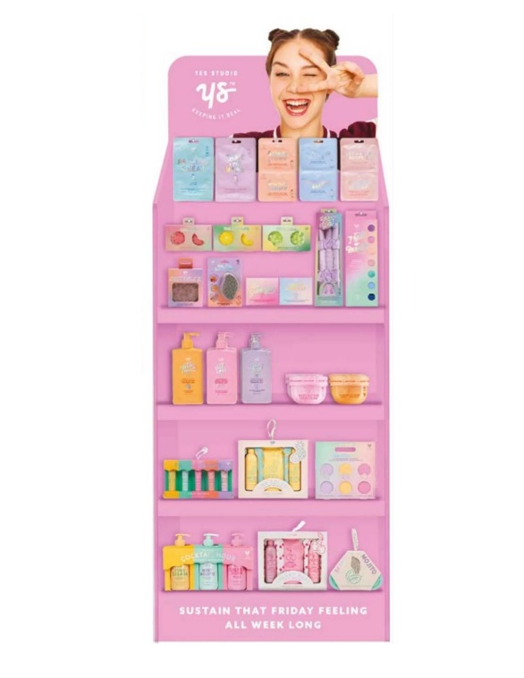 Επιδαπέδια βιτρίνα από χαρτόνι Upper Canada