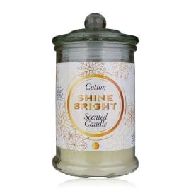 Κερί Shine bright 230γρ με άρωμα Cotton – Accentra