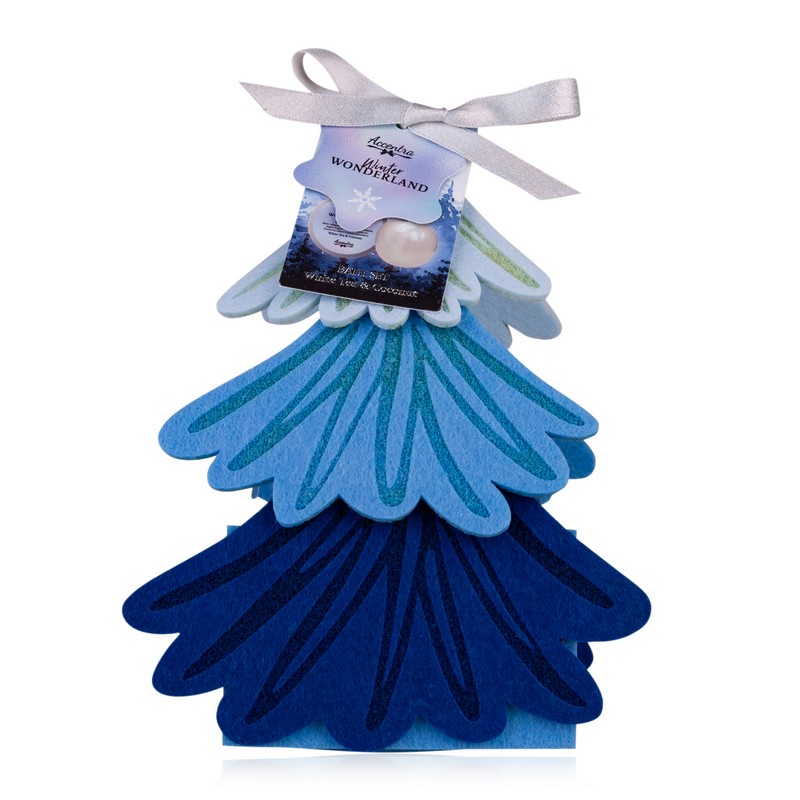 Bath set με αφρόλουτρο 100ml & 130g bath salt, Winter Wonderland - Accentra