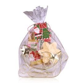 Bath set μεταλλικού έλκηθρου με αφρόλουτρο 100ml, λοσιόν σώματος 60ml &amp; 50g bath fizzer – Accentra