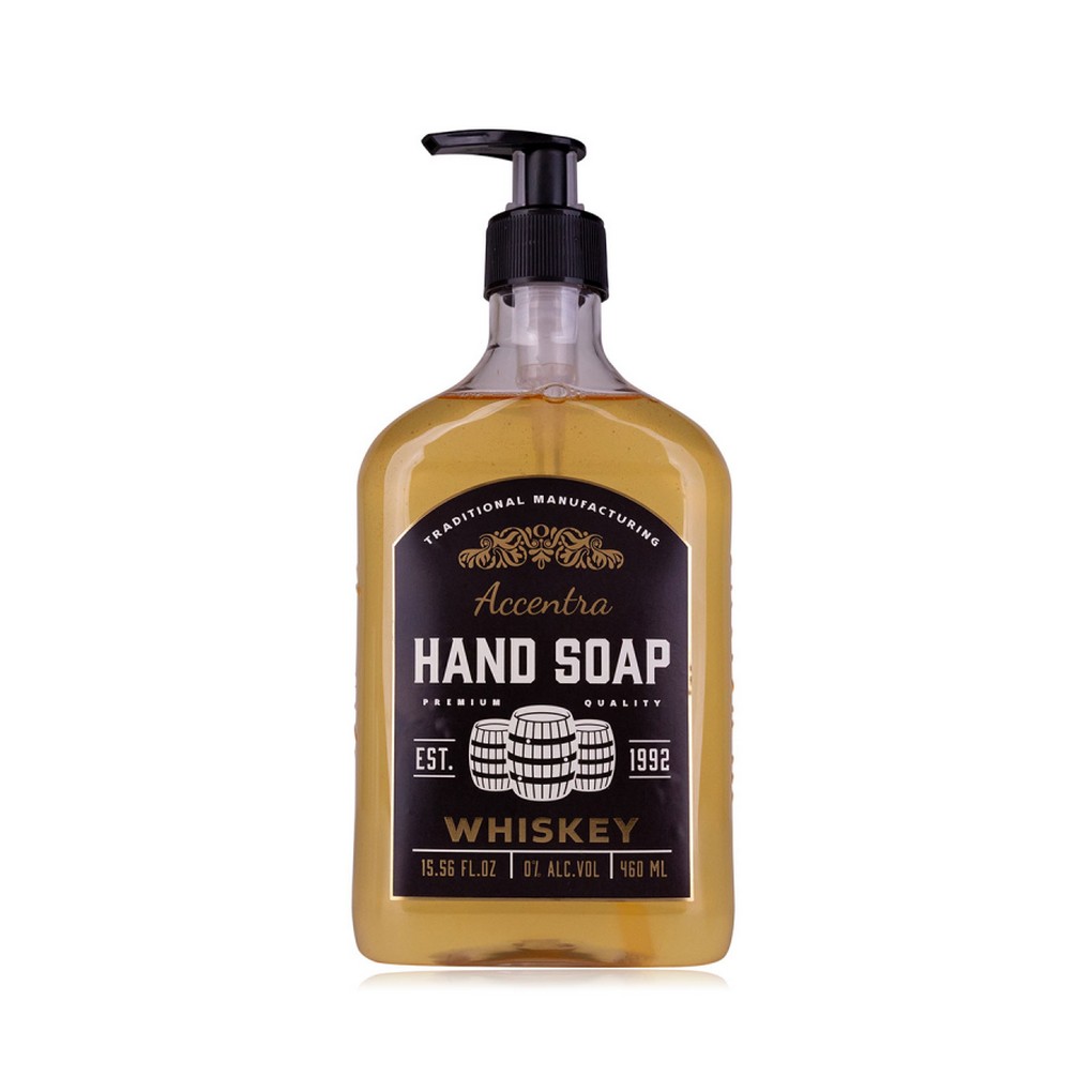 Σαπούνι χεριών 460ml σε συσκευασία - μπουκάλι Whiskey - Accentra