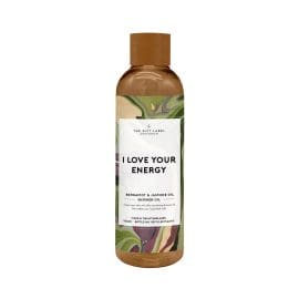 Vegan Shower Oil 200ml, I love your energy – The Gift Label