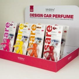 Βιτρίνα ταμείου για 24 τμχ 
αρωματικών αυτοκινήτου μιας χρήσης