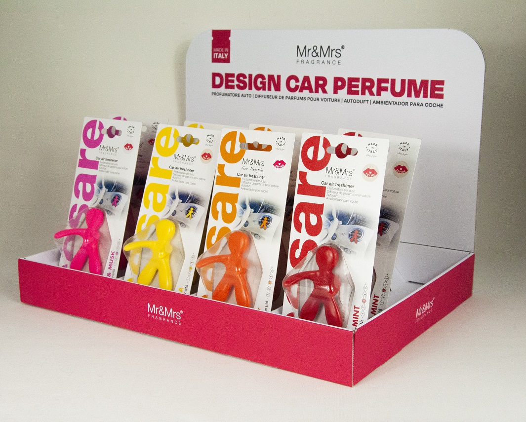 Βιτρίνα ταμείου για 24 τμχ
αρωματικών αυτοκινήτου μιας χρήσης