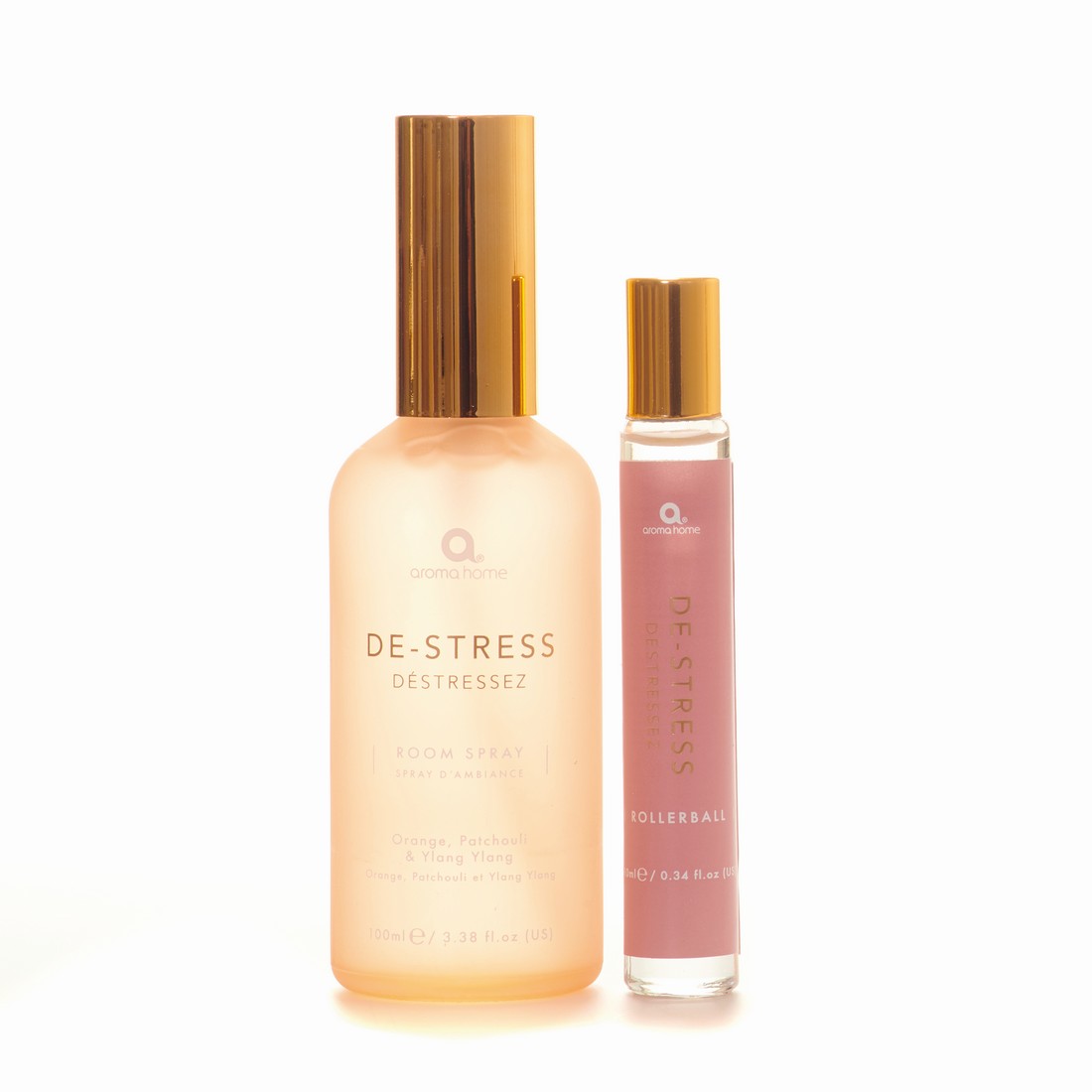 De-Stress Set με αιθέρια έλαια Ylang Ylang: Room Spray 100ml & Rollerball 10ml - By Upper Canada - Image 2