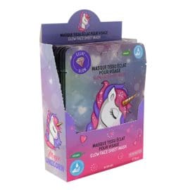 Μάσκα Προσώπου Unicorn Για Λάμψη (Stand 12 τεμάχια) Take Care