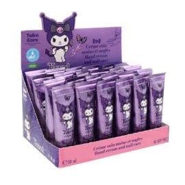 Ενυδατική Κρέμα Χεριών και Νυχιών Hello Kitty Kuromi 30ml (Stand 24 τεμάχια) Take Care