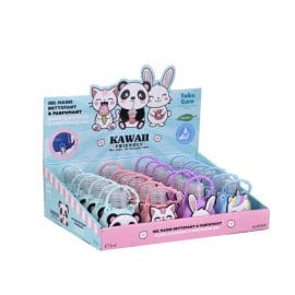Kawai Friends Gel Καθαρισμού χεριών με άρωμα 35ml (Stand 24 τεμάχια) Take Care
