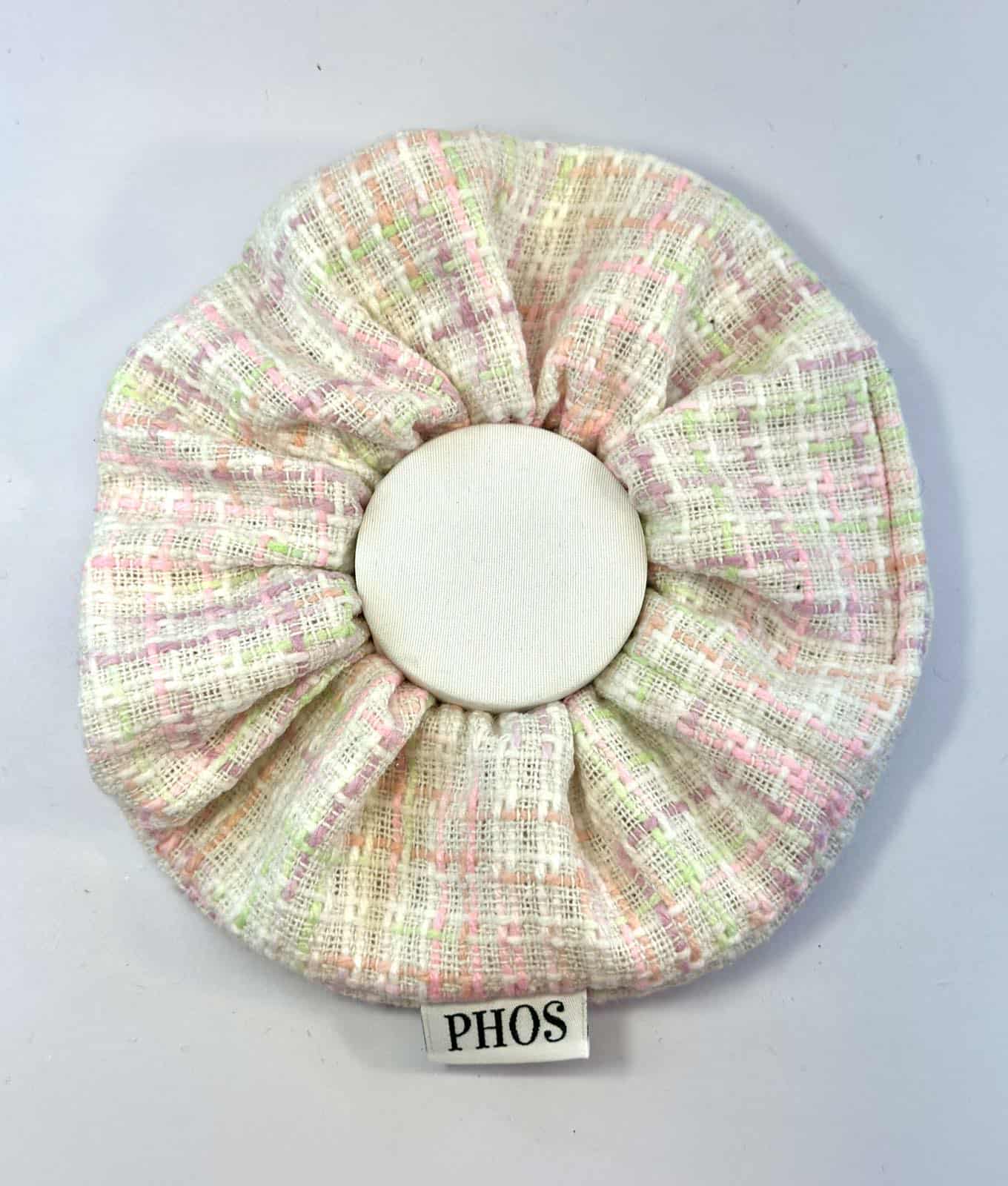 Tweed Hair Scrunchie – ( Chanel Style ) - Phos