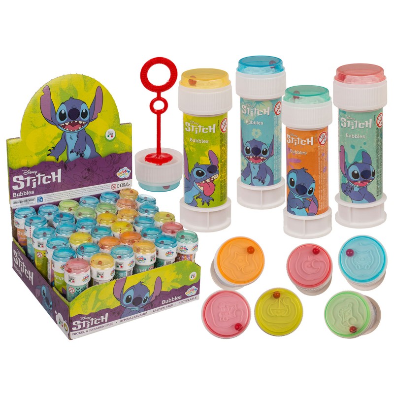 Παιχνίδι για σαπουνόφουσκες 60ml, Lilo & Stitch - Accentra