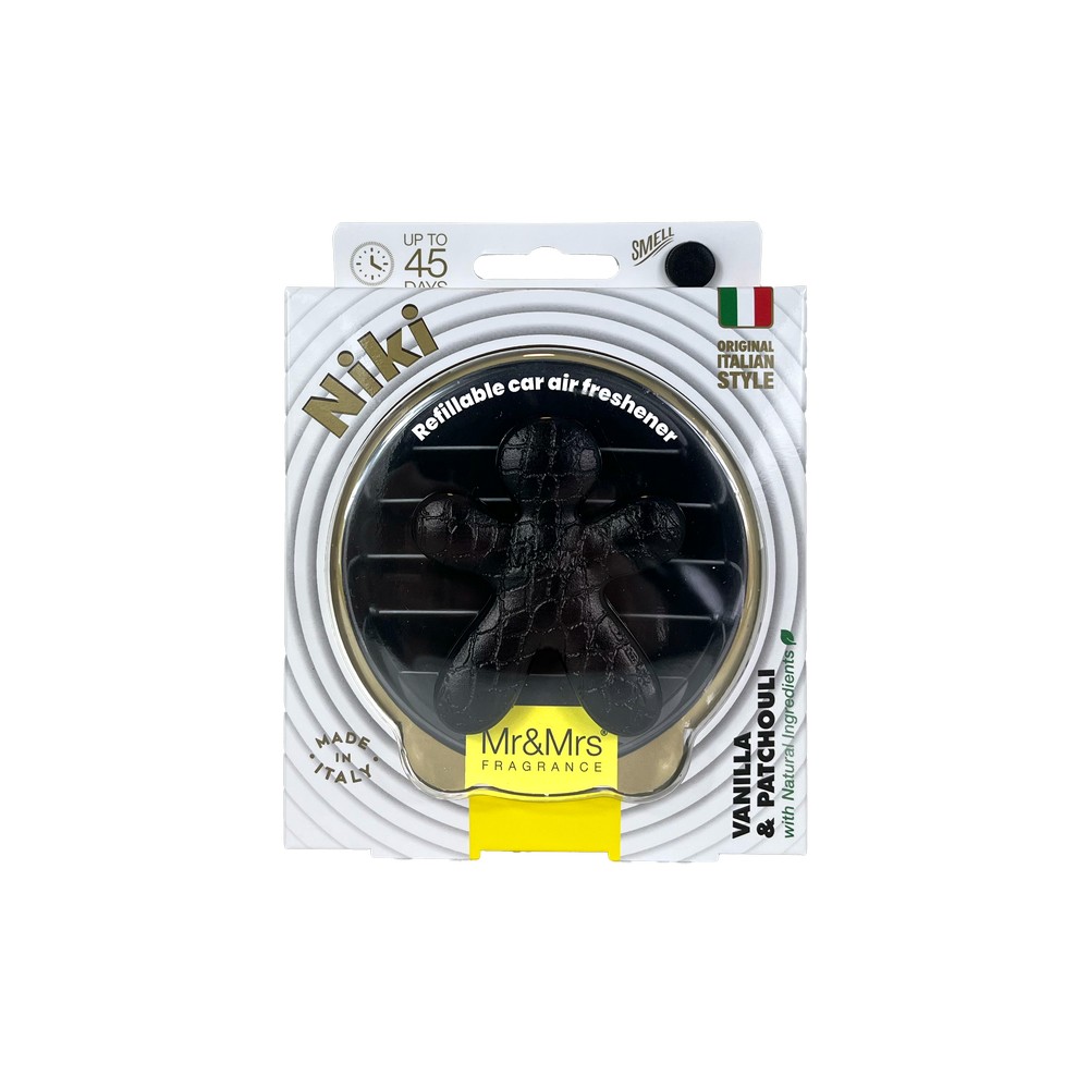 Αρωματικό αυτοκινήτου με ανταλλακτικό Niki Cocco, Vanilla & Patchouli - Mr&Mrs Fragrance - Image 2