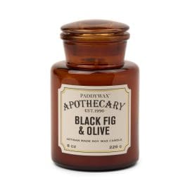 Κερί Apothecary, Black Fig &amp; Olive 226gr – Paddywax