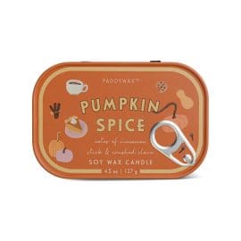 Pumpkin Spice Φυτικό Κερί 127gr σε μεταλλικό δοχείο-κονσέρβα, Bistro Pumpkin – Paddywax
