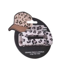 Κοκαλάκι μαλλιών Λεοπάρ  Large (Stand 12τεμάχια) Take Care