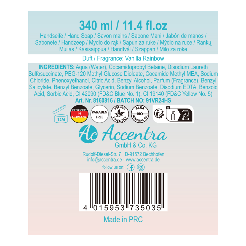 Σαπούνι 340ml σε δοχείο-κοχύλι, Magical Mermaid - Accentra - Image 2