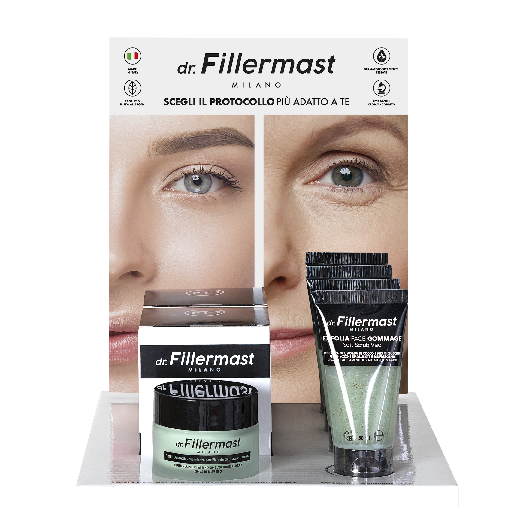 dr FILLERMAST MILANO STAND MASK-SCRUB DFL 18