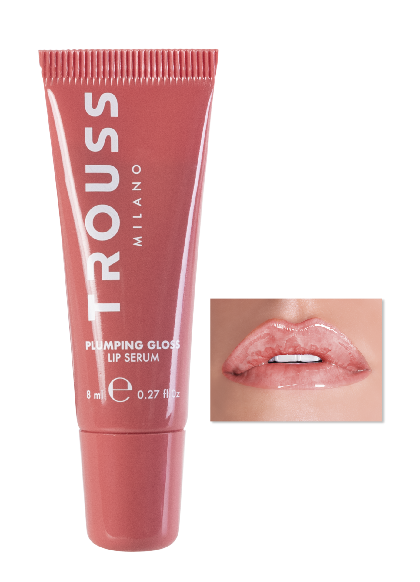 TROUSS MILANO MAKE-UP 1006 PLUMPING LIP SERUM TRANSPARENT