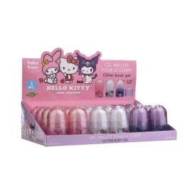 Παιδικό Hello Kitty & Friends Glitter Σώματος σε Ρόλλερ 19.5gr (Stand 24 Τεμάχια) Take Care