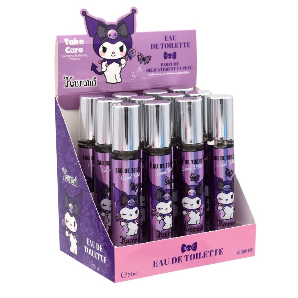 Παιδικό άρωμα Hello Kitty Kuromi 21ml (Stand 12 τεμάχια)