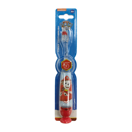 Paw Patrol Kids Toothbrush κόκκινο| Παιδική Οδοντόβουρτσα με Φωτάκι και βεντούζα για 2+ Ετών 1τμχ