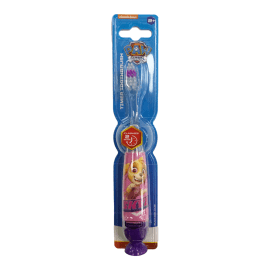 Paw Patrol Kids Toothbrush Ροζ| Παιδική Οδοντόβουρτσα με Φωτάκι και βεντούζα για 2+ Ετών 1τμχ