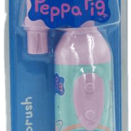 Peppa Pig (George) Ηλεκτρική Παιδική Οδοντόβουρτσα ροζ Με 2 Κεφαλές 3+ετών