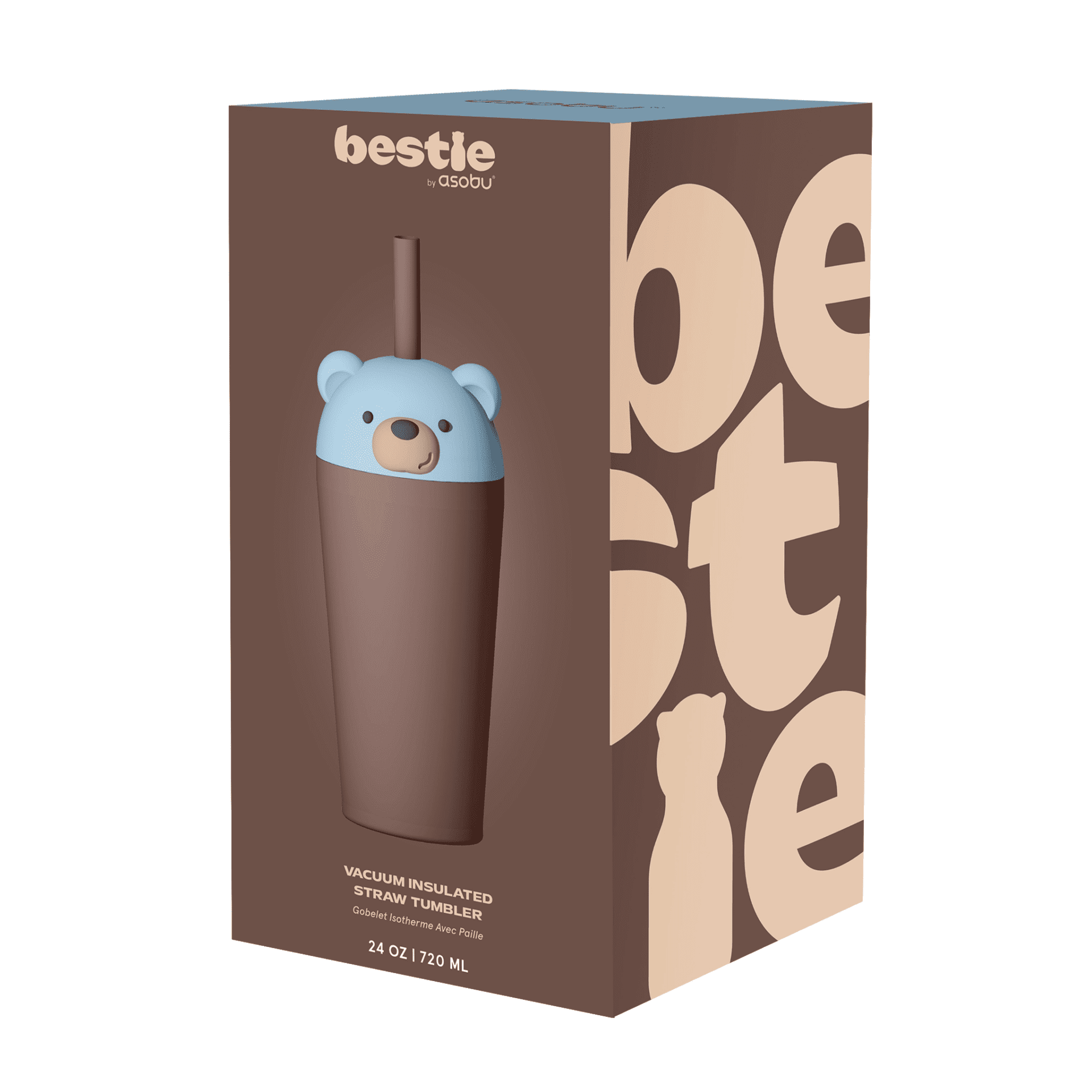 ASOBU BESTIE SIPPY TUMBLER ΑΡΚΟΥΔΑΚΙ ASOBU 05887 - Image 2