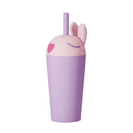 ASOBU BESTIE SIPPY TUMBLER ΛΑΓΟΥΔΑΚΙ ASOBU 05889