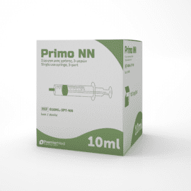 Σύριγγες  Primo NN 3- Μερων χωρίς Βελόνα-Primo NN 10 ml Louer Slip
