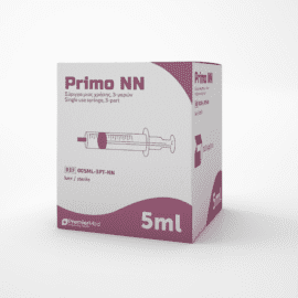 Σύριγγες  Primo NN 3- Μερων χωρίς Βελόνα-Primo NN 5 ml Louer Slip