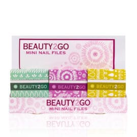 Βιτρίνα με 48 mini λίμες νυχιών