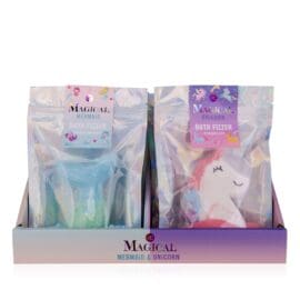 Bath fizzer με πούδρα bath fizzer 110g unicorn &amp; 90g mermaid, Unicorn &amp; Mermaid – Accentra