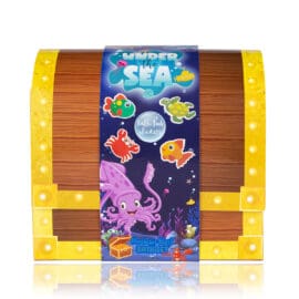 Σετ παιδικού μπάνιου με αφρόλουτρο 150ml, 50g bath fizzer &amp; σαπούνι, Under the sea – Accentra