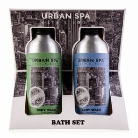 Bath set σε gift box με 2x90ml ανδρικά αφρόλουτρα, Urban – Accentra