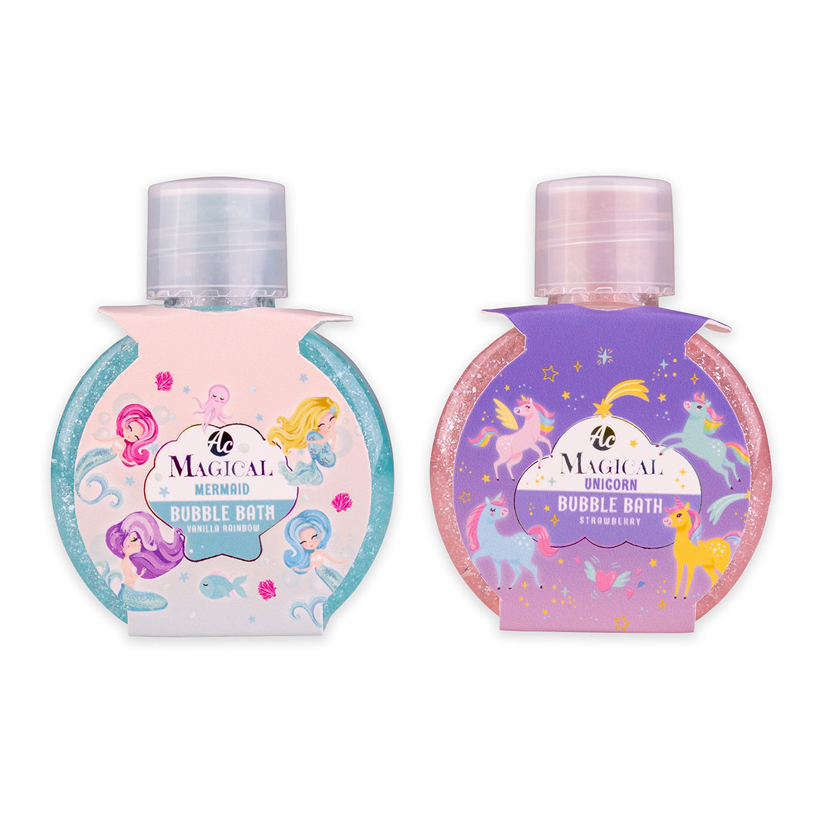 Μπανιέρα με 18 μίνι αφρόλουτρα των 30ml και άρωμα Strawberry. Σε 2 διαφορετικά σχέδια. *Τα τεμάχ - Image 2