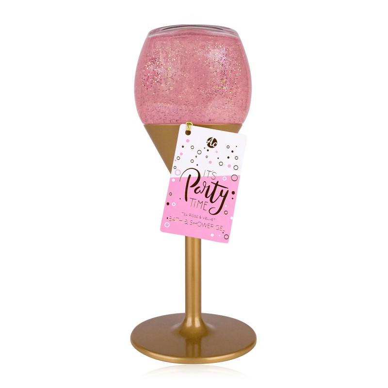 Αφρόλουτρο 240ml σε συσκευασία που θυμίζει ποτήρι σαμπάνιας, Let's celebrate - Accentra