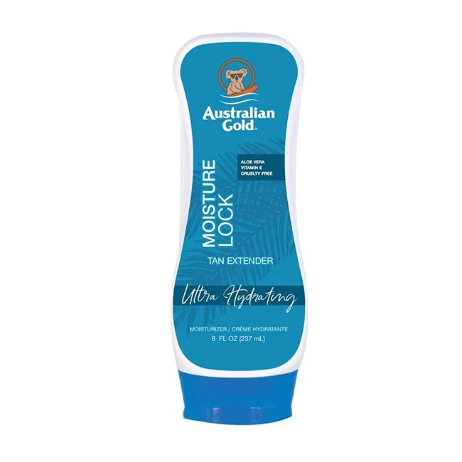 Moisture Lock, Λοσιόν για ενυδάτωση & συντήρηση μαυρίσματος 237ml - Australian Gold