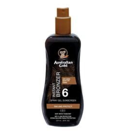 Αντηλιακό spray gel με bronzers, με SPF 6 237ml – Australian Gold