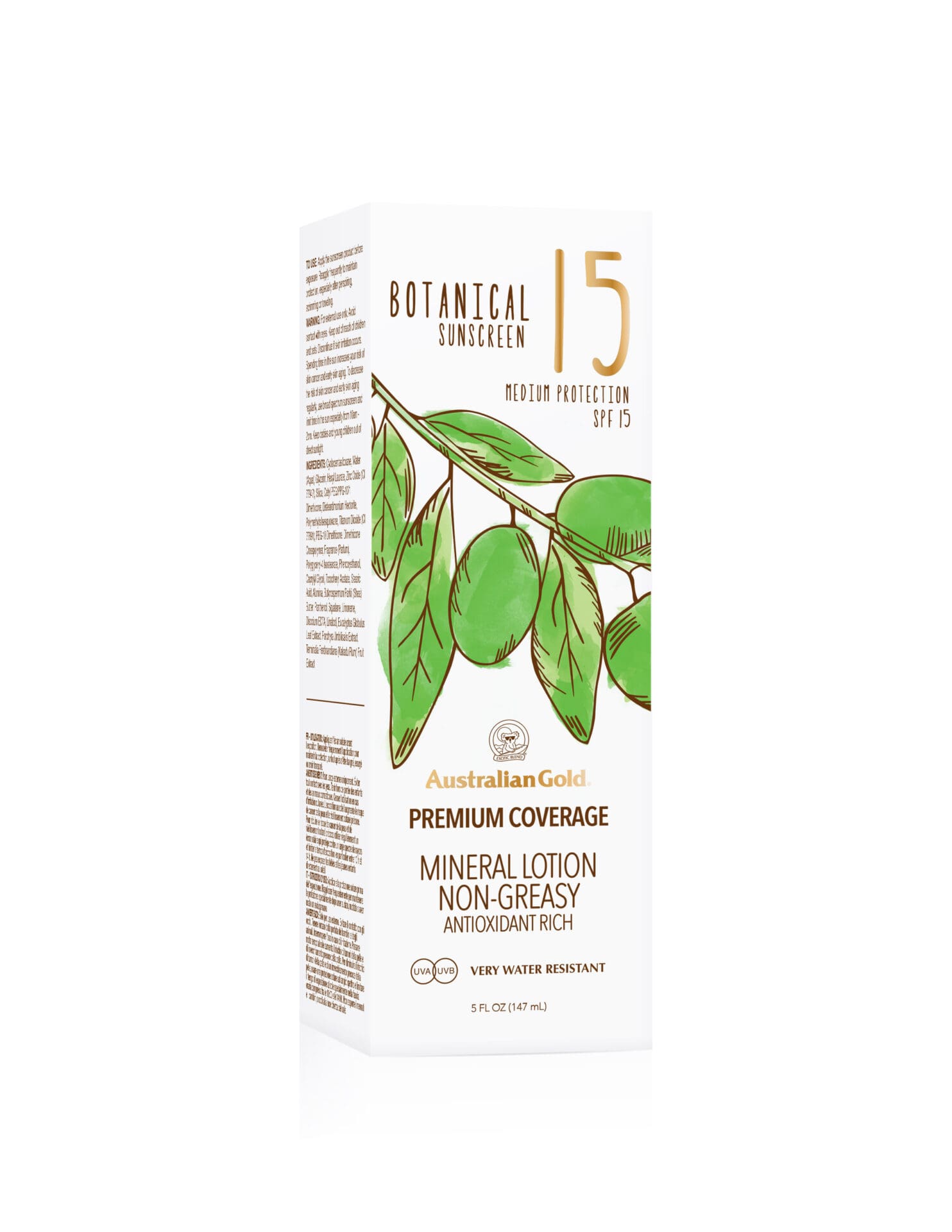 Φυτική αντηλιακή λοσιόν με SPF 15 150ml - Australian Gold - Image 2