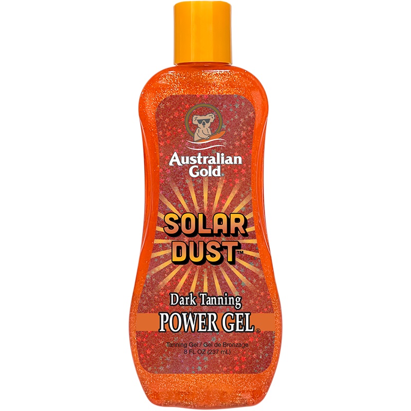 Solar Dust Ενισχυτικό τζελ μαυρίσματος με Golden Shimmer χωρίς SPF 237ml - Australian Gold
